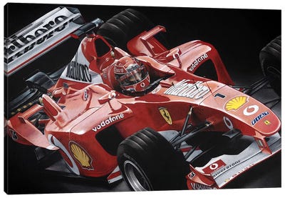Schumacher Canvas Art Print