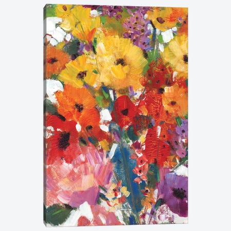 Fresh Floral II Canvas Print #TOT101} by Tim OToole Canvas Artwork