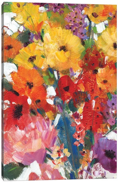 Fresh Floral II Canvas Art Print - Tim O'Toole