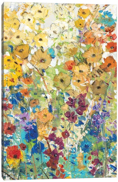 Meadow Floral I Canvas Art Print - Tim O'Toole