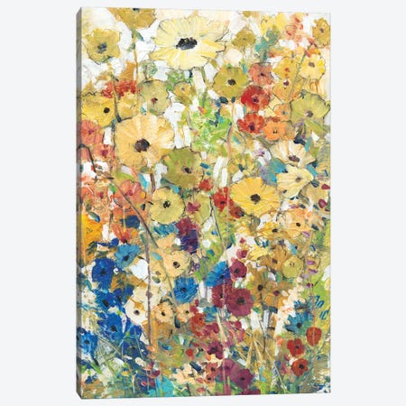 Meadow Floral II Canvas Print #TOT109} by Tim OToole Canvas Art