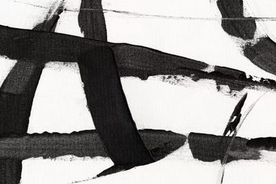 Black & White Abstract Art