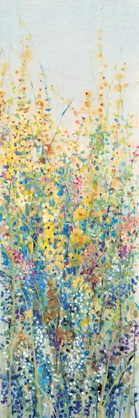 Abstract Bathroom: Wildflower Panel III by Tim O'Toole