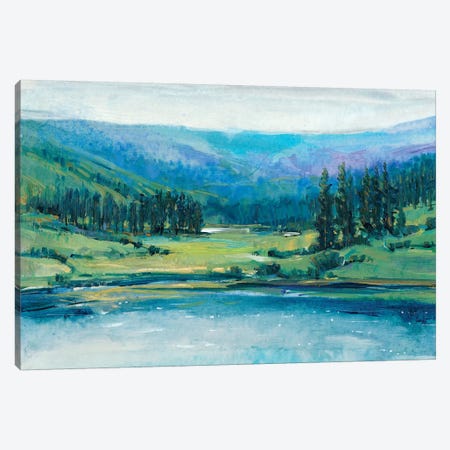 Mountain Lake I Canvas Print #TOT206} by Tim OToole Canvas Wall Art
