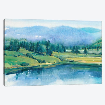 Mountain Lake II Canvas Print #TOT207} by Tim OToole Canvas Artwork