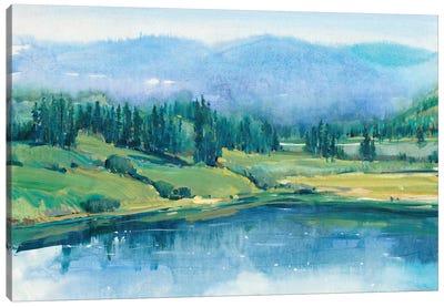 Mountain Lake II Canvas Art Print - Tim O'Toole