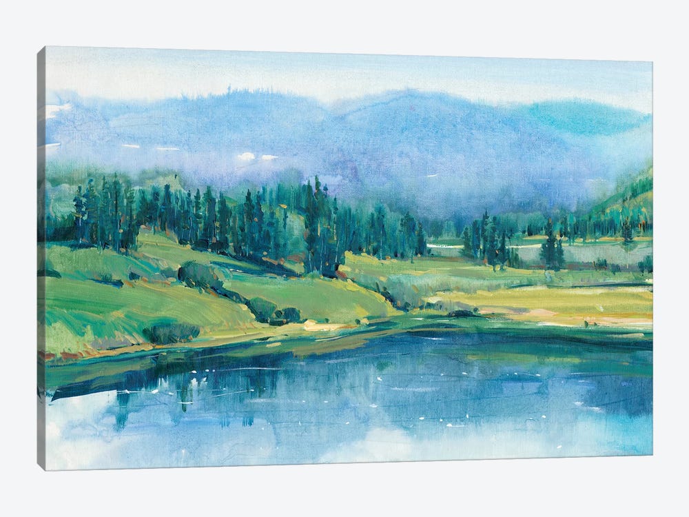 Mountain Lake II by Tim OToole 1-piece Canvas Art Print
