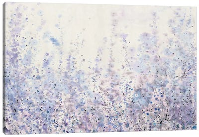 Soft Focus I Canvas Art Print - Rose Quartz & Serenity