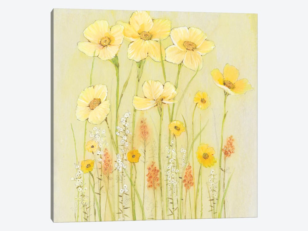 Soft Spring Floral I by Tim OToole 1-piece Canvas Artwork