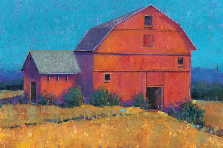 Colorful Barn View I