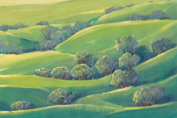 Valleys: Hillside View I by Tim O'Toole