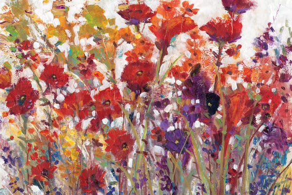 World Art Group: Variety Of Flowers I by Tim O'Toole