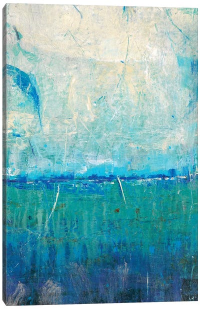 Blue Movement I Canvas Art Print - Tim O'Toole