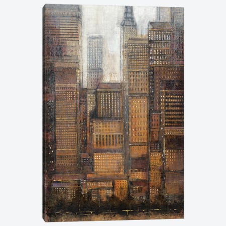 Uptown City I Canvas Print #TOT298} by Tim OToole Canvas Art