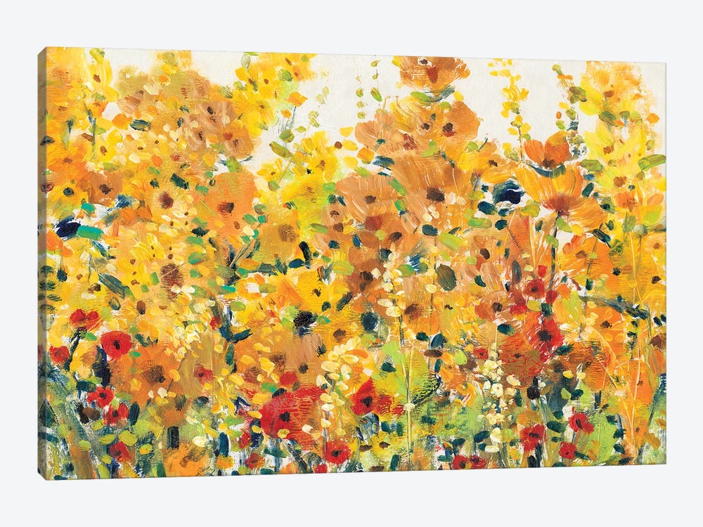 Golden Summer Garden I by Tim OToole 1-piece Art Print