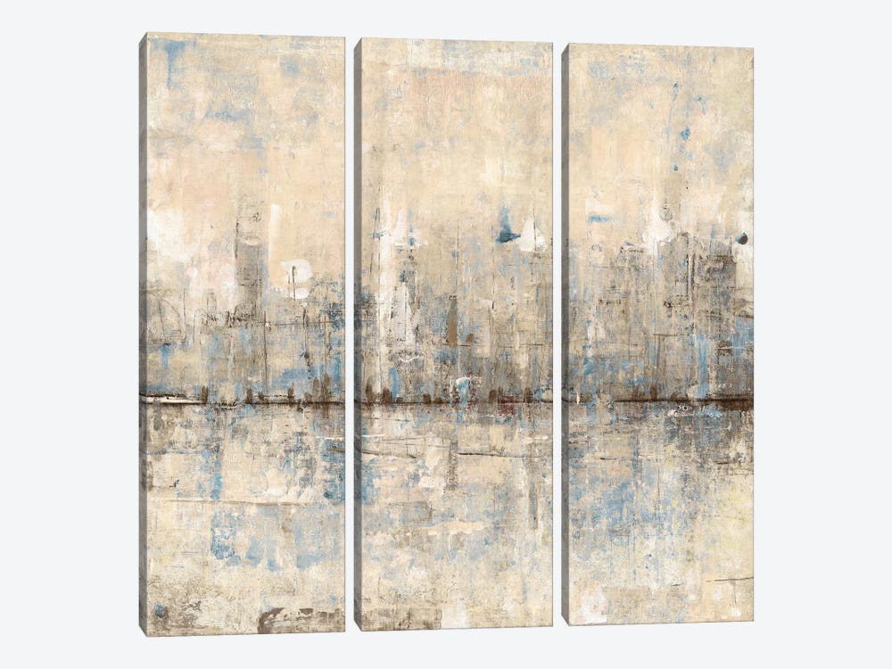 Impressionist Skyline I by Tim OToole 3-piece Art Print