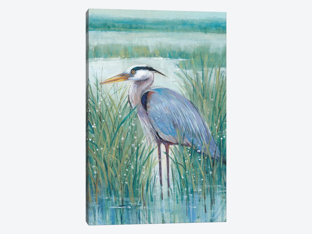 Wetland Heron II by Tim OToole 1-piece Art Print