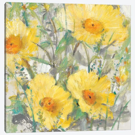 Yellow Bunch I Canvas Print #TOT410} by Tim OToole Canvas Wall Art