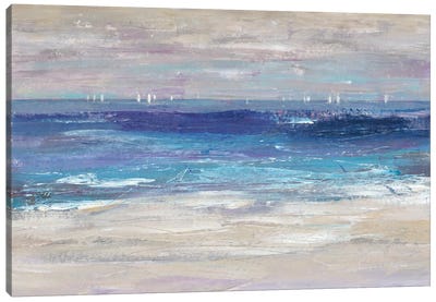 Distant Regatta II Canvas Art Print - Ocean Art