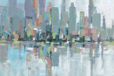 Metro II by Tim O'Toole multi panel art