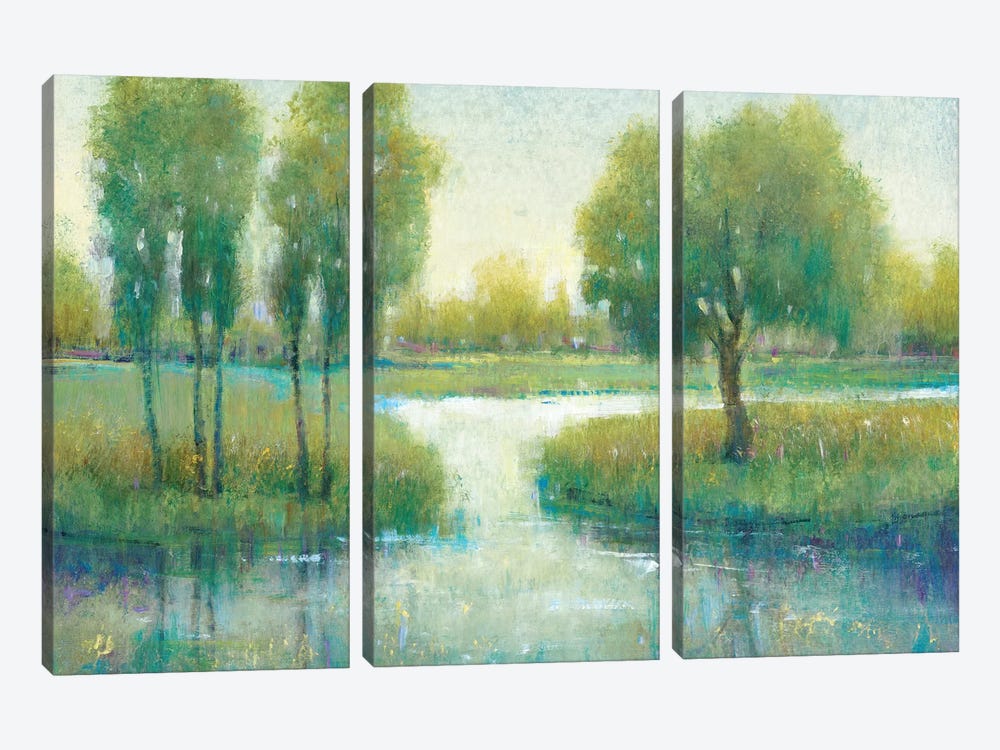 Winding River I by Tim OToole 3-piece Canvas Artwork