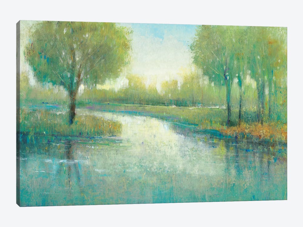 Winding River II by Tim OToole 1-piece Canvas Art Print