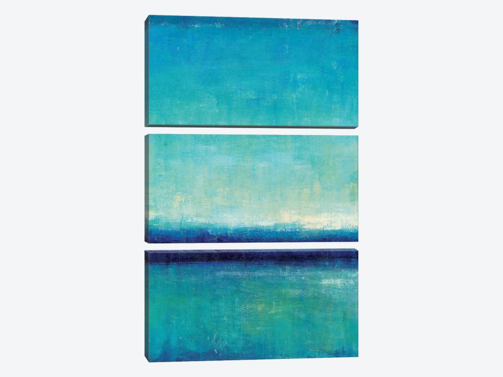 Blue Horizon I by Tim OToole 3-piece Canvas Artwork