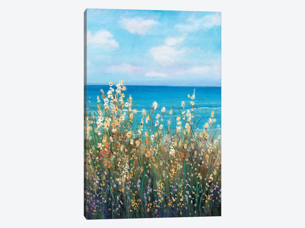 Flowers at the Coast II by Tim OToole 1-piece Canvas Art Print