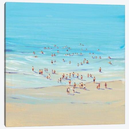 Beach Day I Canvas Print #TOT4} by Tim OToole Canvas Art