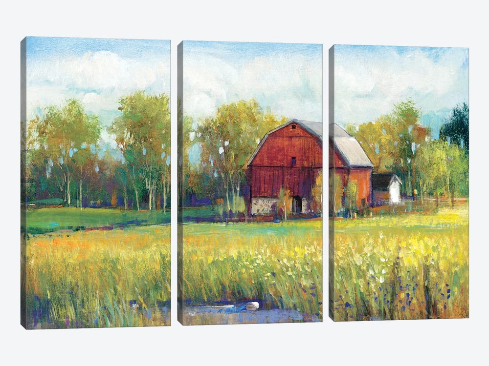 Rural America I by Tim OToole 3-piece Canvas Print