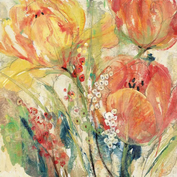 World Art Group: Spring Tulip Array I by Tim O'Toole