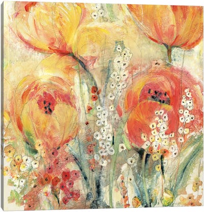 Spring Tulip Array II Canvas Art Print - Tim O'Toole