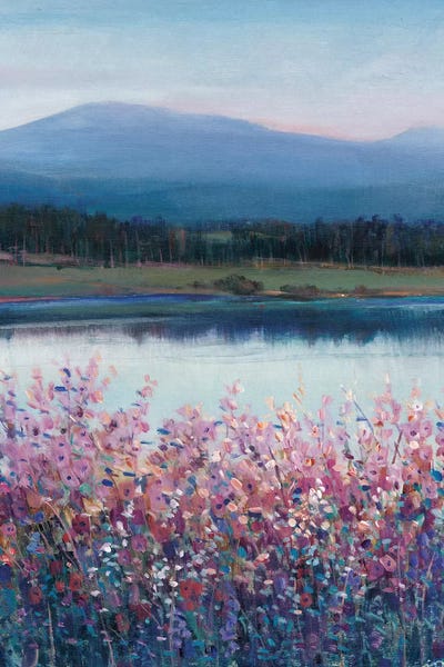Gardens & Floral Landscapes: Lakeside Mountain I by Tim O'Toole