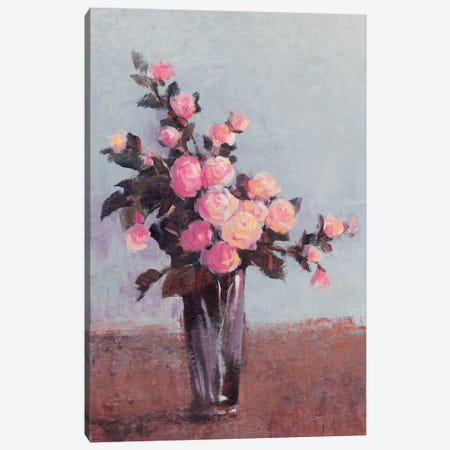 Soft Lit Roses II Canvas Print #TOT57} by Tim OToole Canvas Print