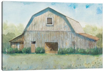 Country Life II Canvas Art Print - Barns