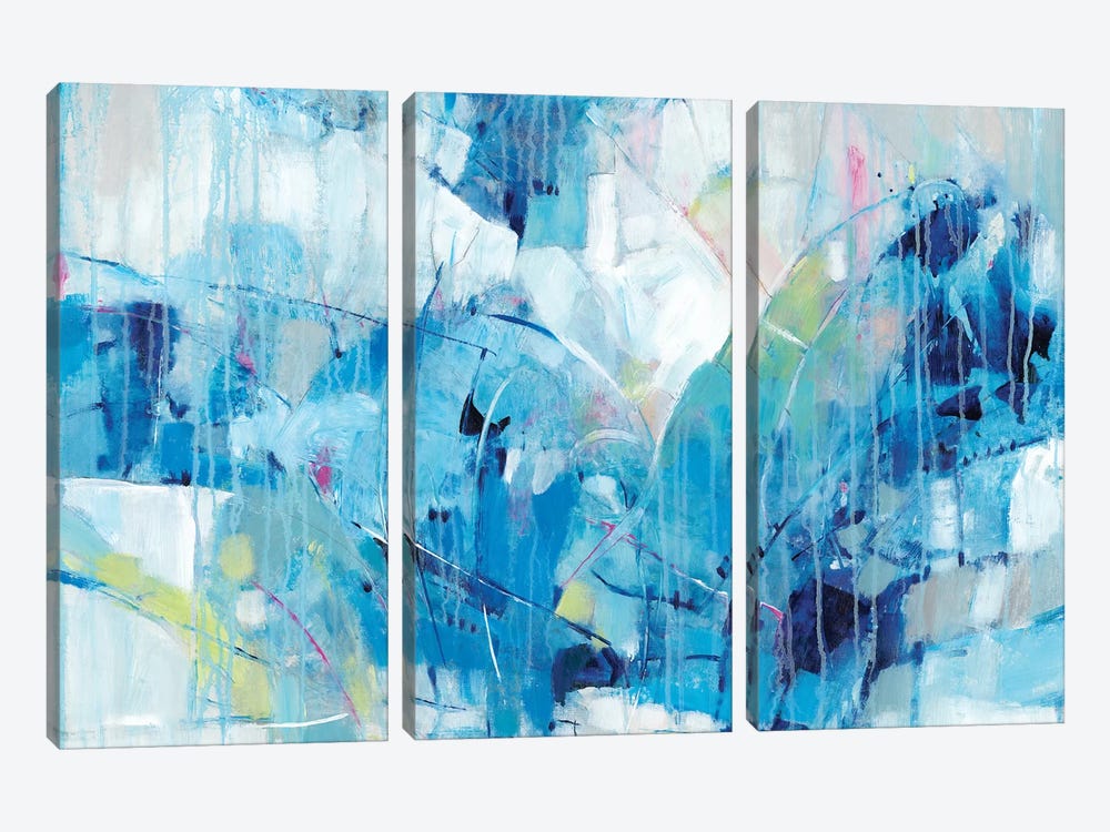 Ice Breaker I by Tim OToole 3-piece Canvas Wall Art
