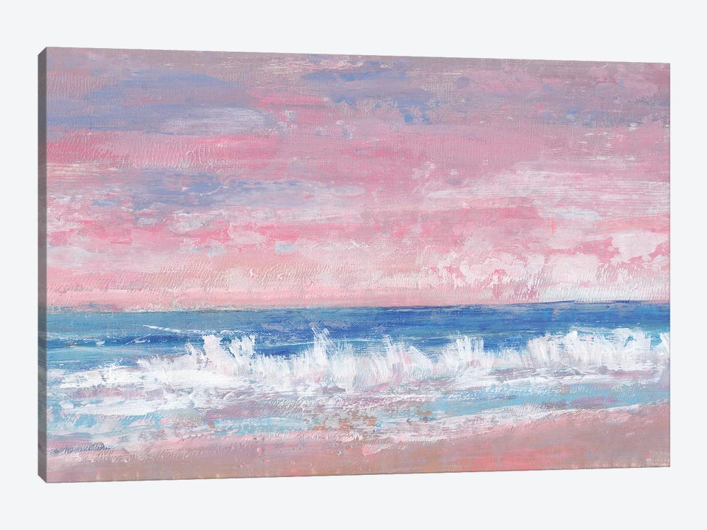 Coastal Pink Horizon II by Tim OToole 1-piece Canvas Artwork