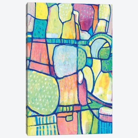 Stained Glass Composition I Canvas Print #TOT623} by Tim OToole Canvas Print