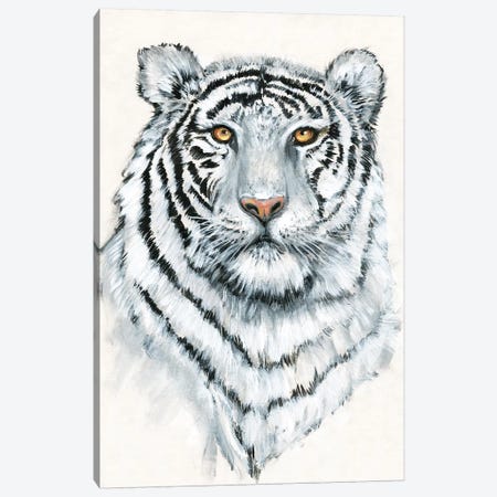 White Tiger II Canvas Print #TOT650} by Tim OToole Canvas Wall Art