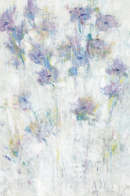 Lavender Floral Fresco I