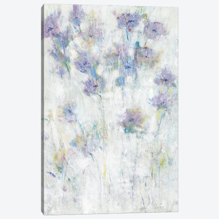 Lavender Floral Fresco I Canvas Print #TOT671} by Tim OToole Canvas Artwork