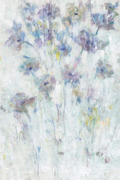 Abstract Floral & Botanical: Lavender Floral Fresco II by Tim O'Toole