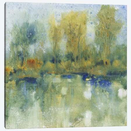 Pond Reflection I Canvas Print #TOT681} by Tim OToole Canvas Art Print