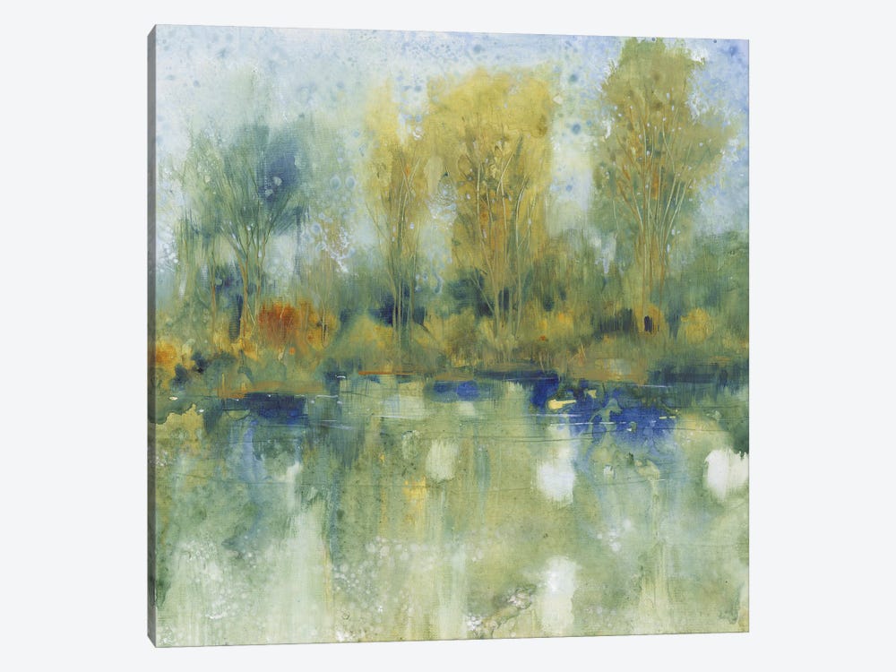 Pond Reflection I by Tim OToole 1-piece Canvas Wall Art