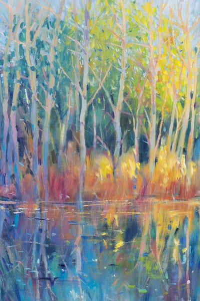 Refreshing Workspace: Reflected Trees II by Tim O'Toole