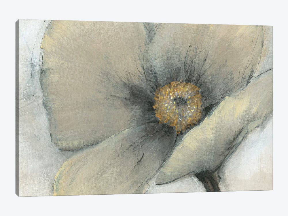 Single Cream Bloom I 1-piece Canvas Art Print