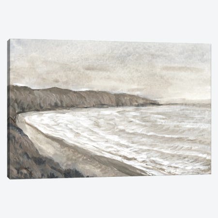 Coastal Shoreline I Canvas Print #TOT738} by Tim OToole Canvas Art Print