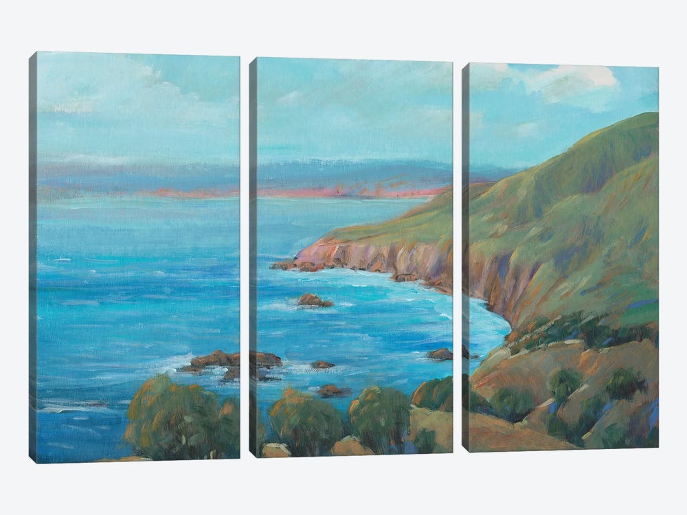 Rocky Coastline I by Tim OToole 3-piece Canvas Artwork