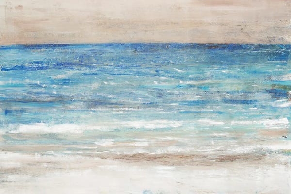 Large Coastal Art - Canvas Prints: Choppy Water II by Tim O'Toole