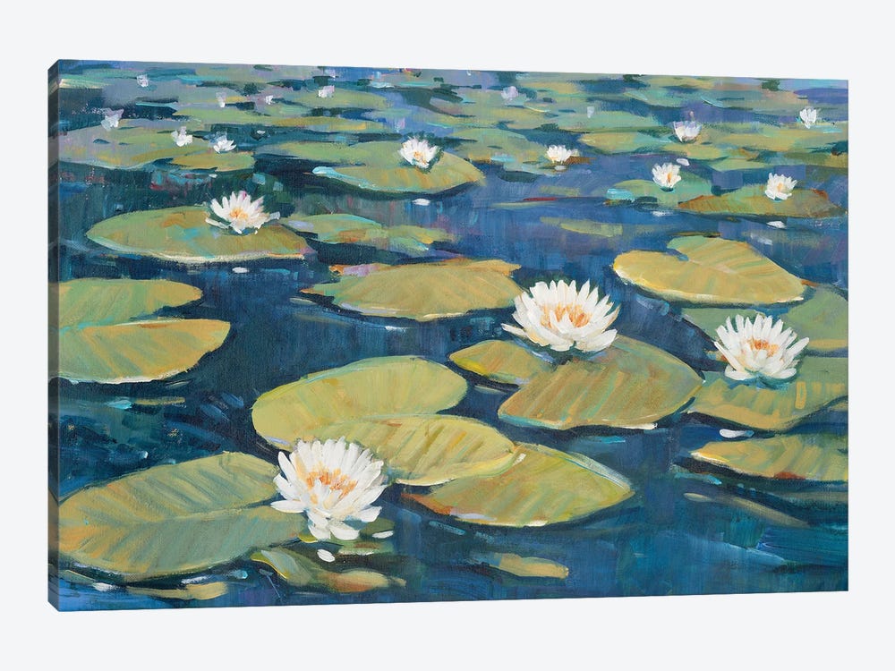 Morning Lilies I by Tim OToole 1-piece Canvas Art Print